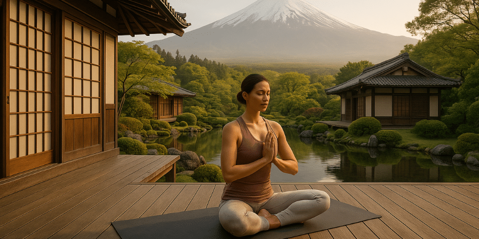 yoga retreat japan